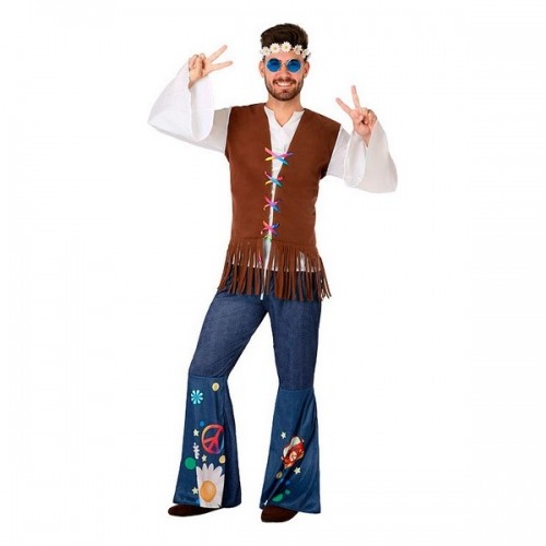 Bigbuy Carnival Маскарадные костюмы для взрослых 110077 Hippie image 1