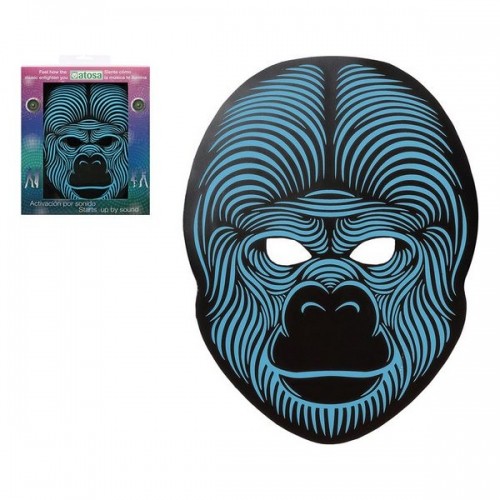 Bigbuy Carnival Maska LED Gorilla image 1