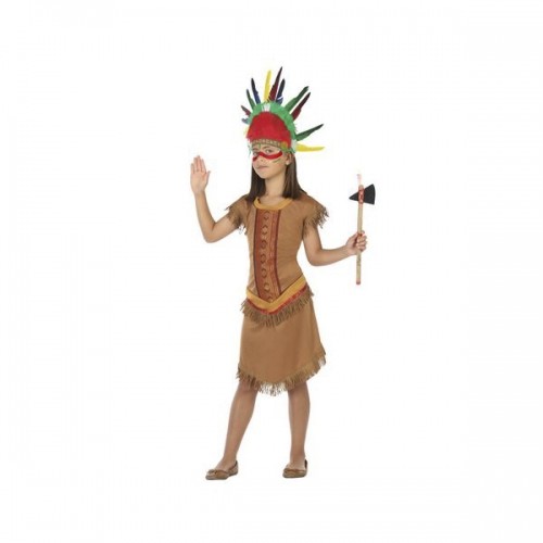 Costume for Children Brown American Indian (1 Piece) image 1