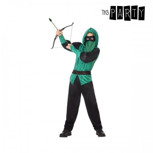 Costume for Children Male archer Green (5 Pcs) image 1