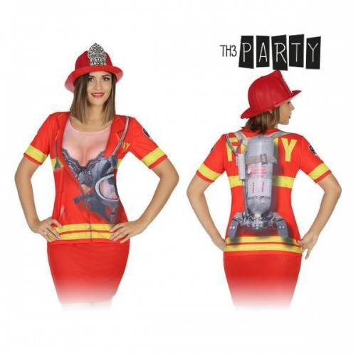 Bigbuy Carnival Рубашка для взрослых 8263 Пожарница image 1