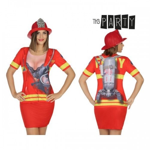 Bigbuy Carnival Рубашка для взрослых 6667 Пожарница image 1
