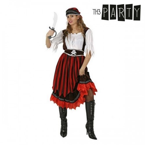 Costume for Adults Th3 Party Multicolour Pirates (3 Pieces) image 1
