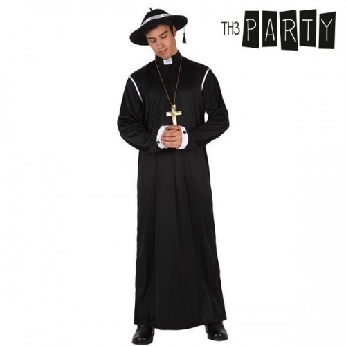 Bigbuy Party Svečana odjeća za odrasle Th3 Party Priest image 1