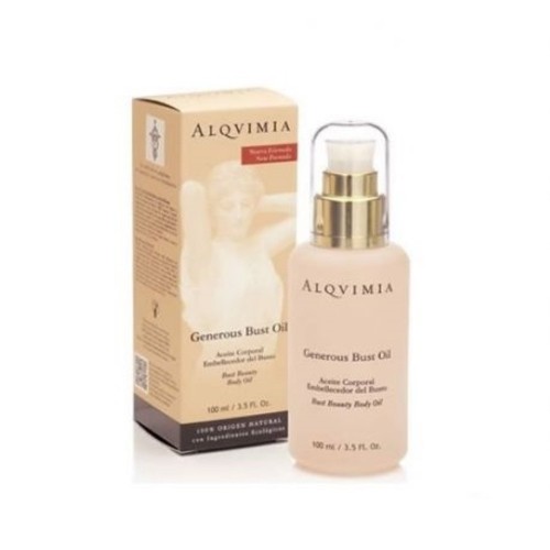 Firming Neck and Décolletage Cream Generous Bust Oil Alqvimia 100 ml image 1