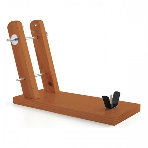 Wooden Ham Stand Quid Teruel Wood wood and metal (44,5 x 18 x 33 cm) image 1