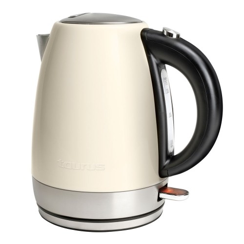 Kettle Taurus 958526000 1,7 L 2200W Cream Stainless steel Plastic 2200 W 1,7 L image 1