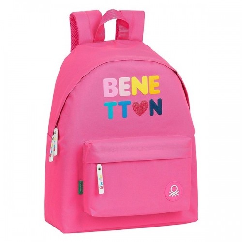 Skolas soma Benetton Heart Rozā image 1