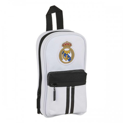 Пенал-рюкзак Real Madrid C.F. 20/21 Белый Чёрный (33 Предметы) image 1
