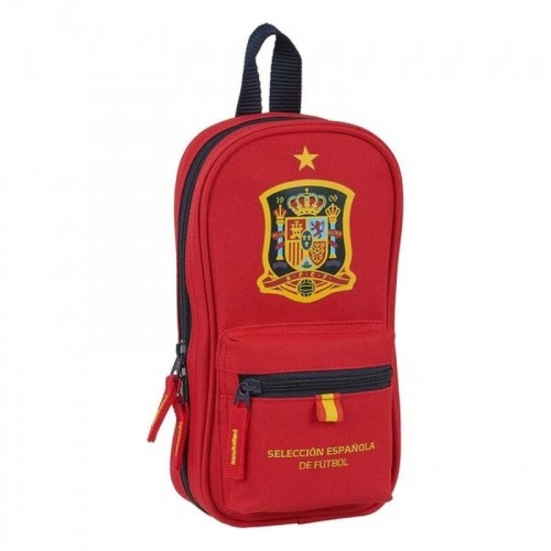Real FederaciÓn EspaÑola De FÚtbol Пенал-рюкзак RFEF Красный (33 Предметы) image 1
