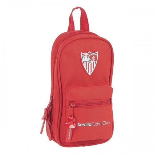 Backpack Pencil Case Sevilla Fútbol Club M847 Red 12 x 23 x 5 cm image 1