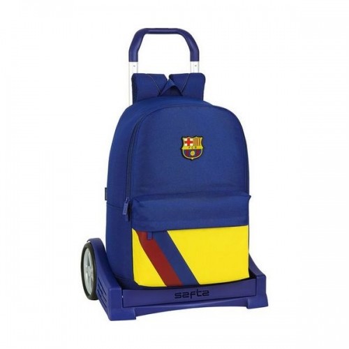 School Rucksack with Wheels Evolution F.C. Barcelona image 1