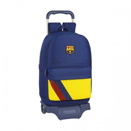 Школьный рюкзак с колесиками 905 F.C. Barcelona Синий image 1