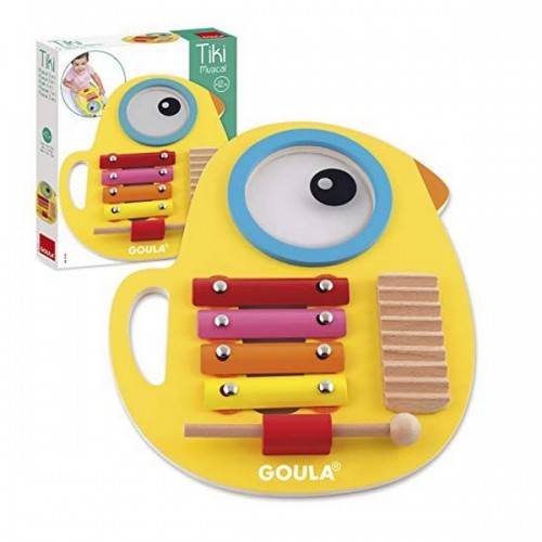 Musical Toy Goula D53132 Yellow Wood image 1