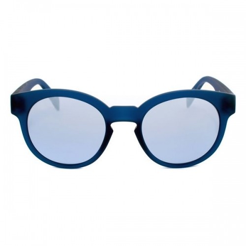 Unisex Saulesbrilles Italia Independent 0909-021-000 (ø 51 mm) Zils (ø 51 mm) image 1