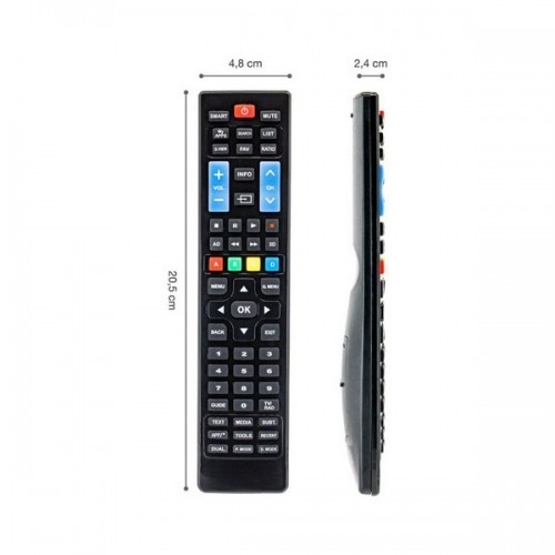 Remote Control for Smart TV Ewent EW1575 Black image 1