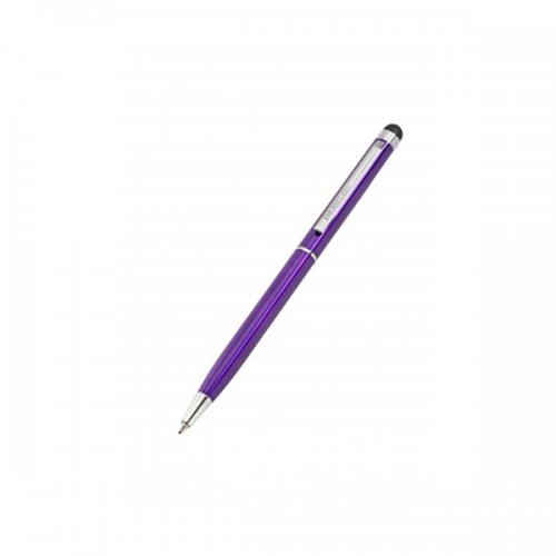 Ballpoint Pen with Touch Pointer Morellato J010664 Purple image 1