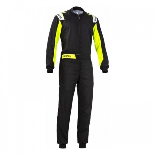 Karting Overalls Sparco Rookie Yellow Black (Size XS) image 1