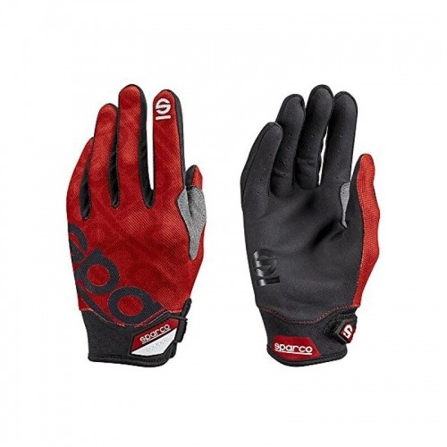 Men's Driving Gloves Sparco Meca 3 Red image 1
