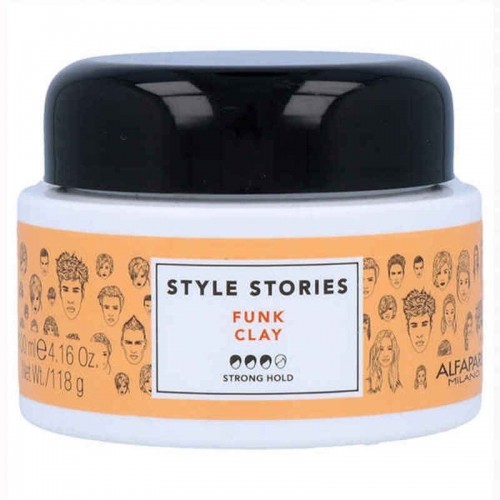 Воск для мягкой фиксации Style Stories Alfaparf Milano Funk Clay (100 ml) image 1