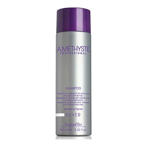 Shampoo for Blonde or Graying Hair Amethyste Silver Farmavita image 1