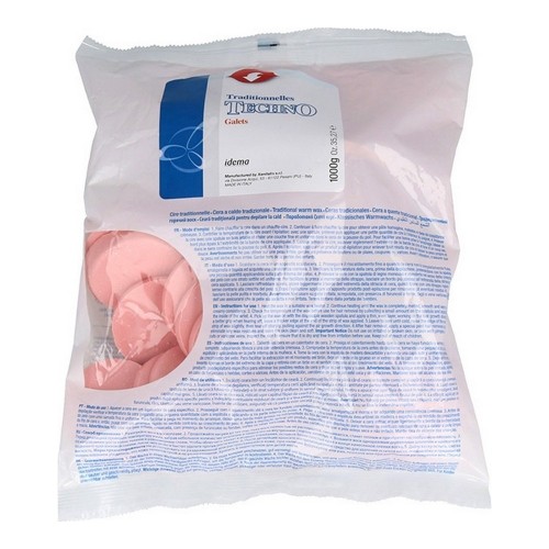 Vasks Ķermeņa Liekā Apmatojuma Depilācijai Idema Diski Rozā (1 Kg) image 1