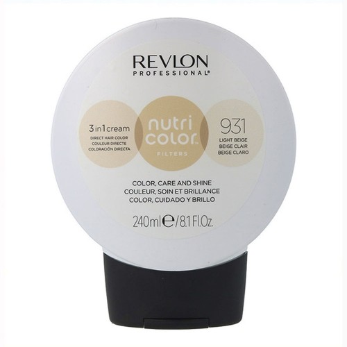 Постоянная краска Nutri Color Filters Revlon 931 Бежевый (240 ml) image 1