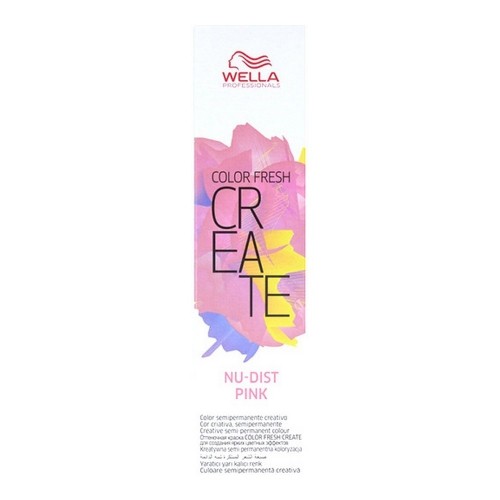 Vidēji Noturīga Tinte Color Fresh Create Nudist Wella Rozā (60 ml) image 1