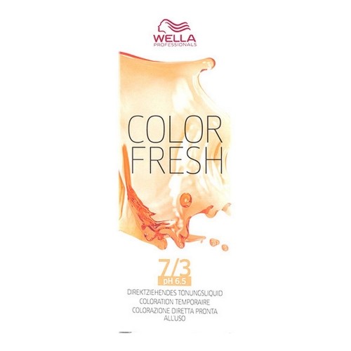 Vidēji Noturīga Tinte Color Fresh Wella Nº 7/3 (75 ml) image 1