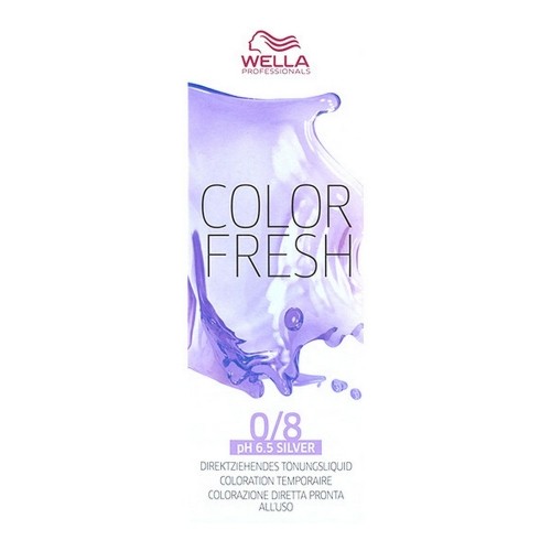 Vidēji Noturīga Tinte Color Fresh Wella 0/8 (75 ml) image 1