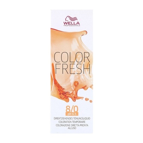 Semi-Permanent Tint Color Fresh Wella Color Fresh Nº 8/0 (75 ml) image 1