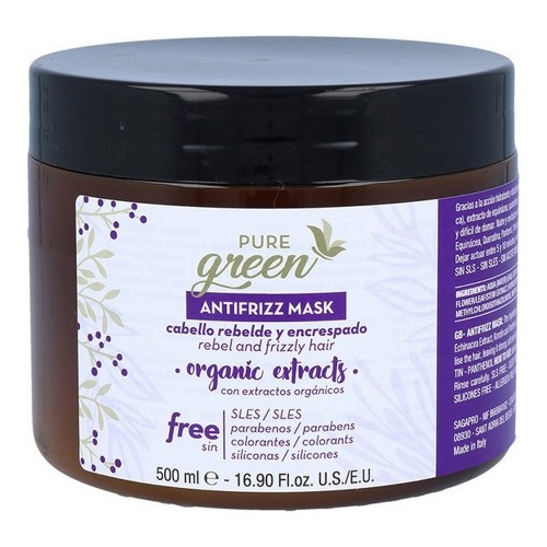 Капиллярная маска Pure Green Antifrizz image 1