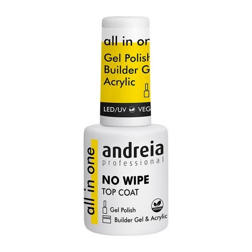 Nail polish Andreia Professional All No Wipe Top Coat (10,5 ml) image 1