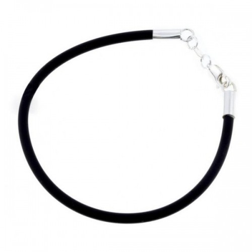 Ladies'Bracelet Cristian Lay 54778200 Black Silicone (20 cm) image 1