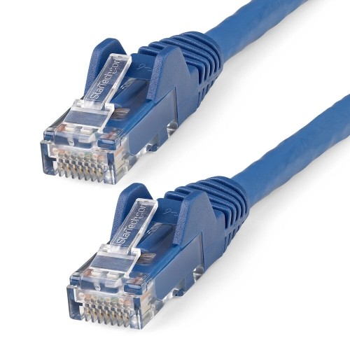Жесткий сетевой кабель UTP кат. 6 Startech N6LPATCH3MBL 3 m image 1