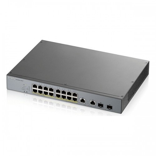 Переключатель ZyXEL GS1350-18HP-EU0101F 16 Gb 250W 18 порта Серый image 1