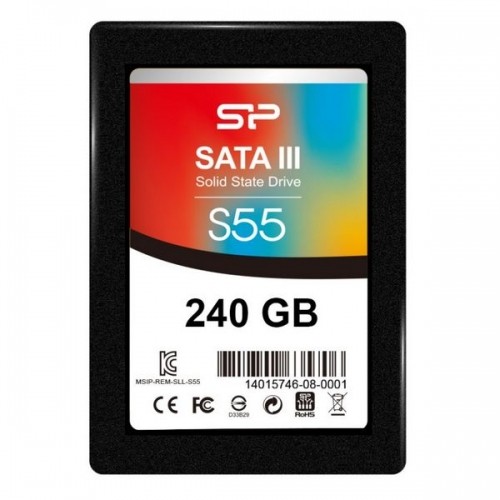 Cietais Disks Silicon Power S55 2.5" SSD 240 GB 7 mm Sata III Ultra Slim image 1