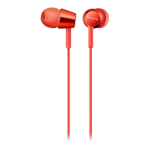 Headphones with Microphone Sony MDR-EX155AP Red image 1
