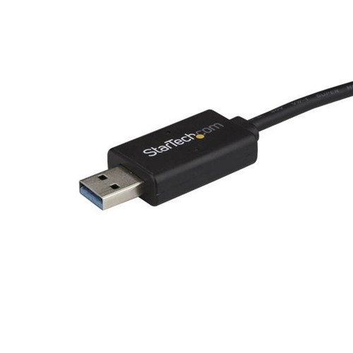 USB A uz USB C Kabelis Startech USBC3LINK            Melns image 1