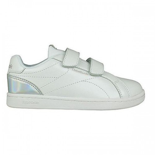 Bērnu Ikdienas Apavi Reebok Royal Complete Clean Velcro Balts Sudrabains image 1