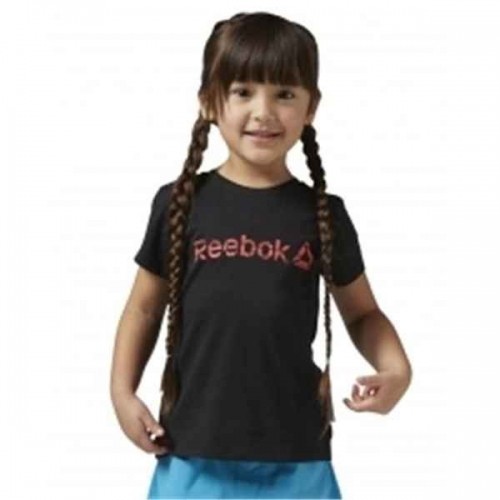 Детский Футболка с коротким рукавом Reebok G ES Tee Bas Чёрный Чёрный image 1