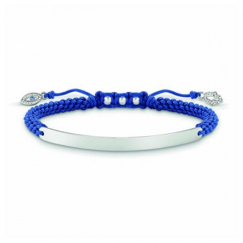 Ladies' Bracelet Thomas Sabo LBA0066-897-1 16 - 19 cm Silver Blue 21 cm image 1