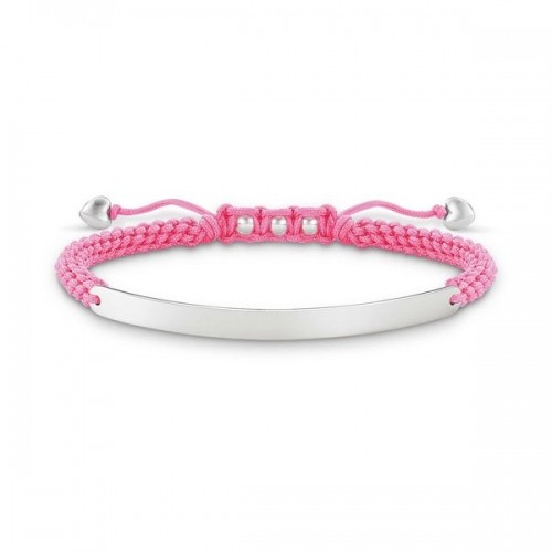 Ladies' Bracelet Thomas Sabo LBA0049-173-9 16 - 19 cm Silver Pink 21 cm image 1