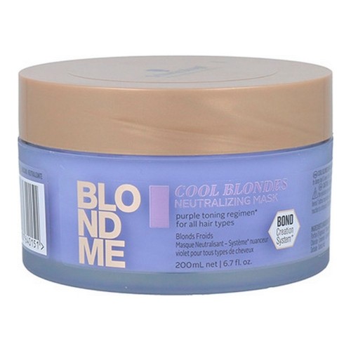 Matu Maska Blondme Cool Blondes Schwarzkopf (200 ml) image 1