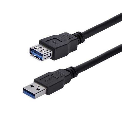 USB-кабель Startech USB3SEXT1MBK         USB A Чёрный image 1