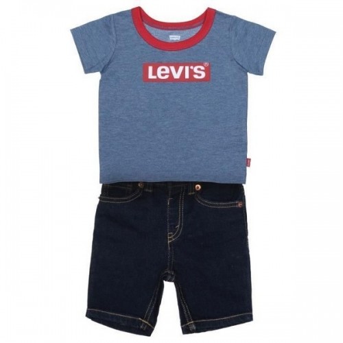 Zīdaiņa Sporta Apģērbs Levi's STRETCH DENIM SHORT Zils image 1