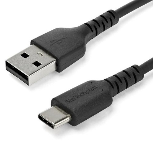 USB A to USB C Cable Startech RUSB2AC2MB           Black image 1