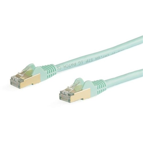 UTP Category 6 Rigid Network Cable Startech 6ASPAT5MAQ Golden 5 m image 1