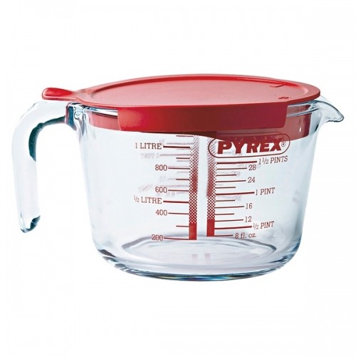 Mērkrūze Pyrex Classic Caurspīdīgs Stikls (1L) image 1