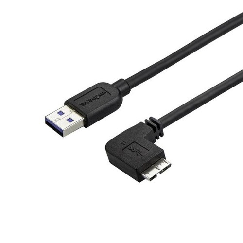 Универсальный кабель USB-MicroUSB Startech USB3AU2MRS           Чёрный image 1